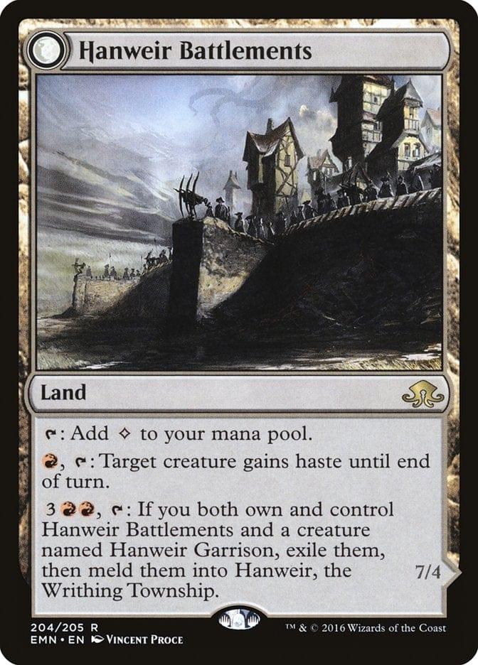 Magic: The Gathering MTG Single Hanweir Battlements [Eldritch Moon]
