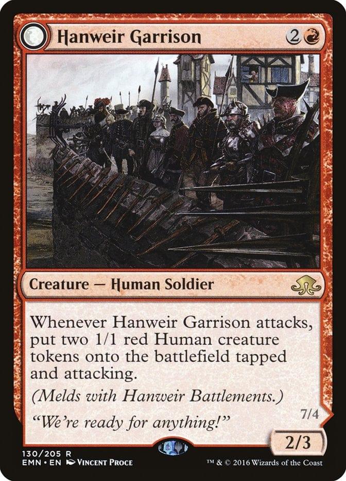 Magic: The Gathering MTG Single Hanweir Garrison [Eldritch Moon]