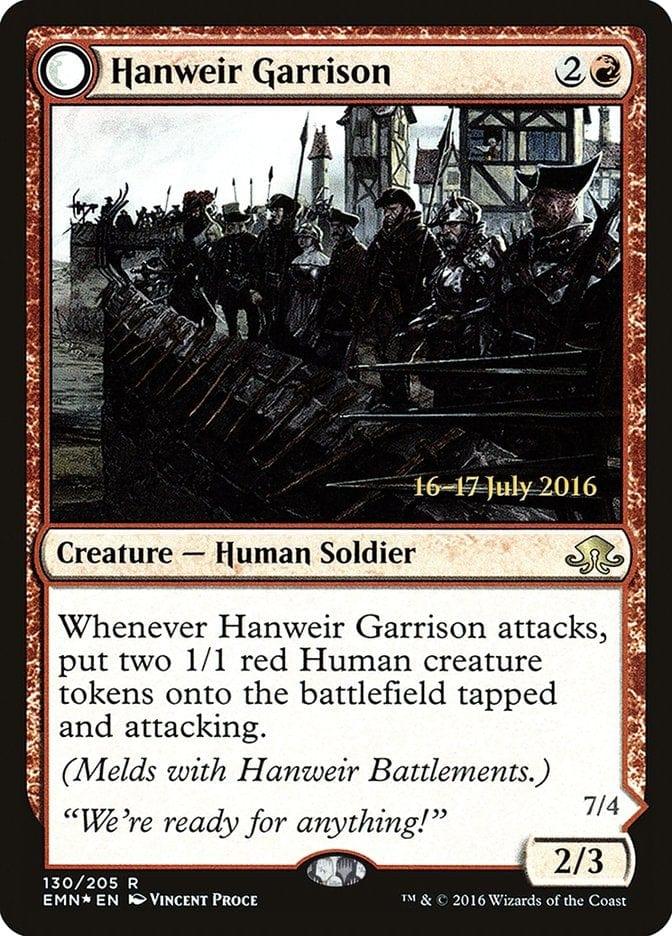 Magic: The Gathering MTG Single Hanweir Garrison  [Eldritch Moon Prerelease Promos]