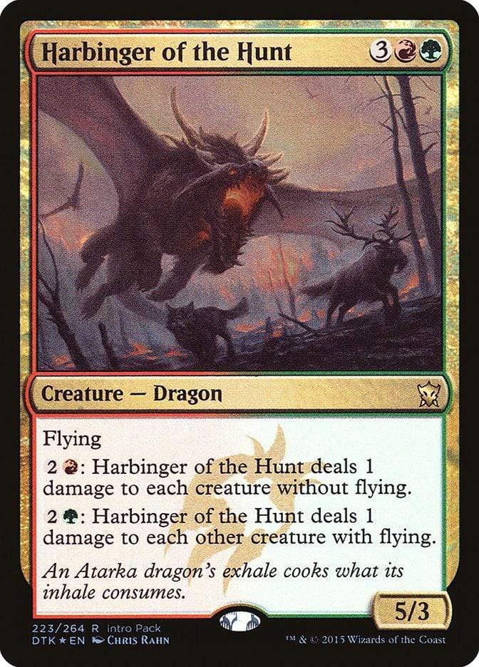 Magic: The Gathering MTG Single Harbinger of the Hunt (Intro Pack) [Dragons of Tarkir Promos]