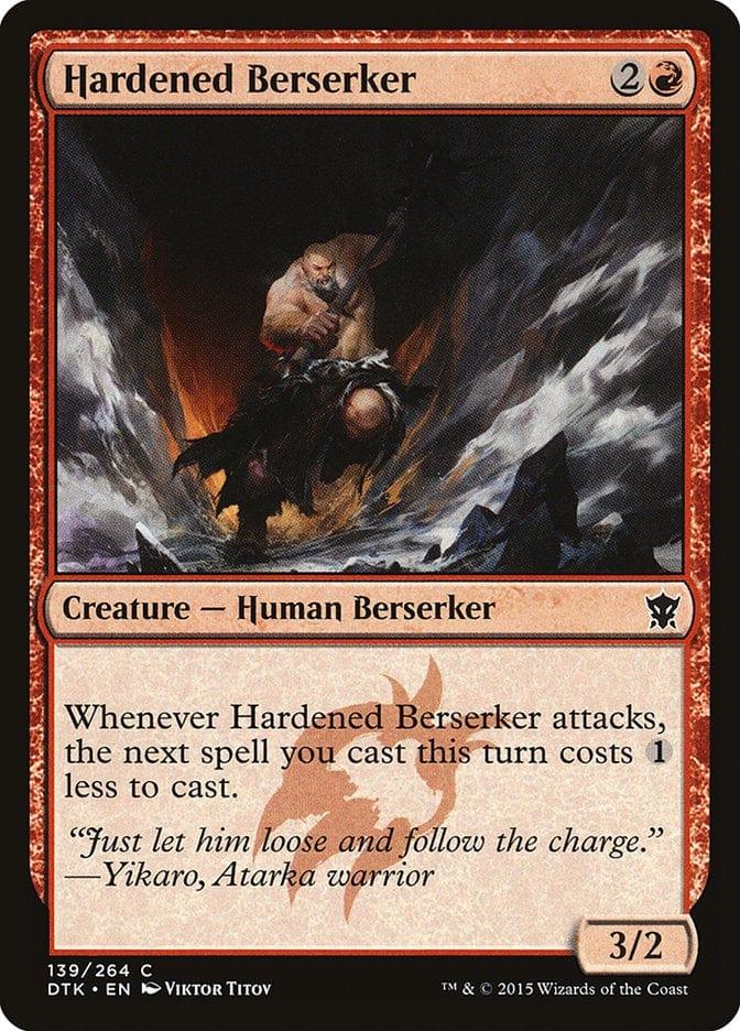 Magic: The Gathering MTG Single Hardened Berserker [Dragons of Tarkir]