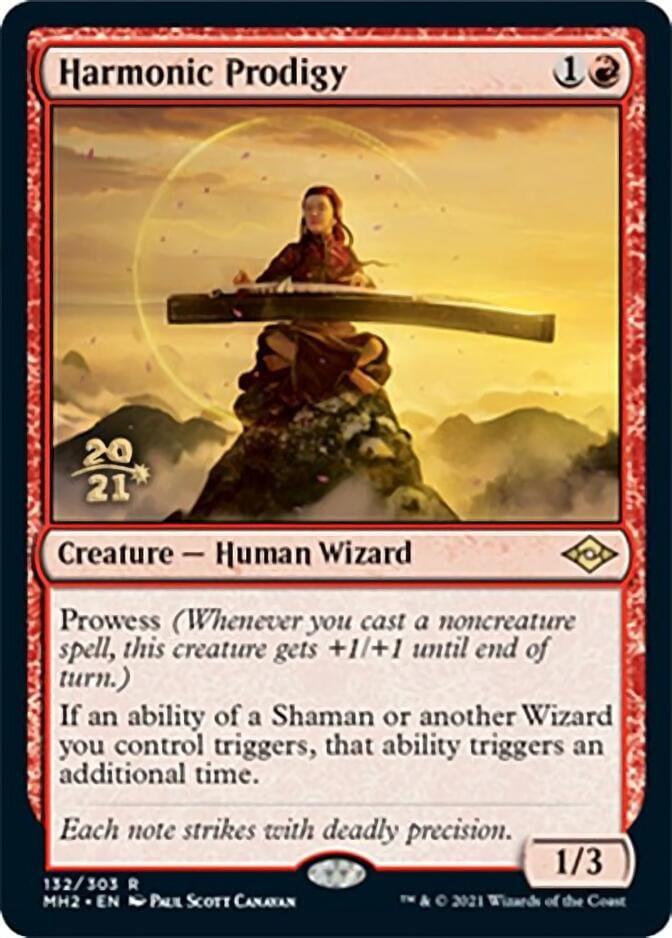 Magic: The Gathering MTG Single Harmonic Prodigy [Modern Horizons 2 Prerelease Promos]