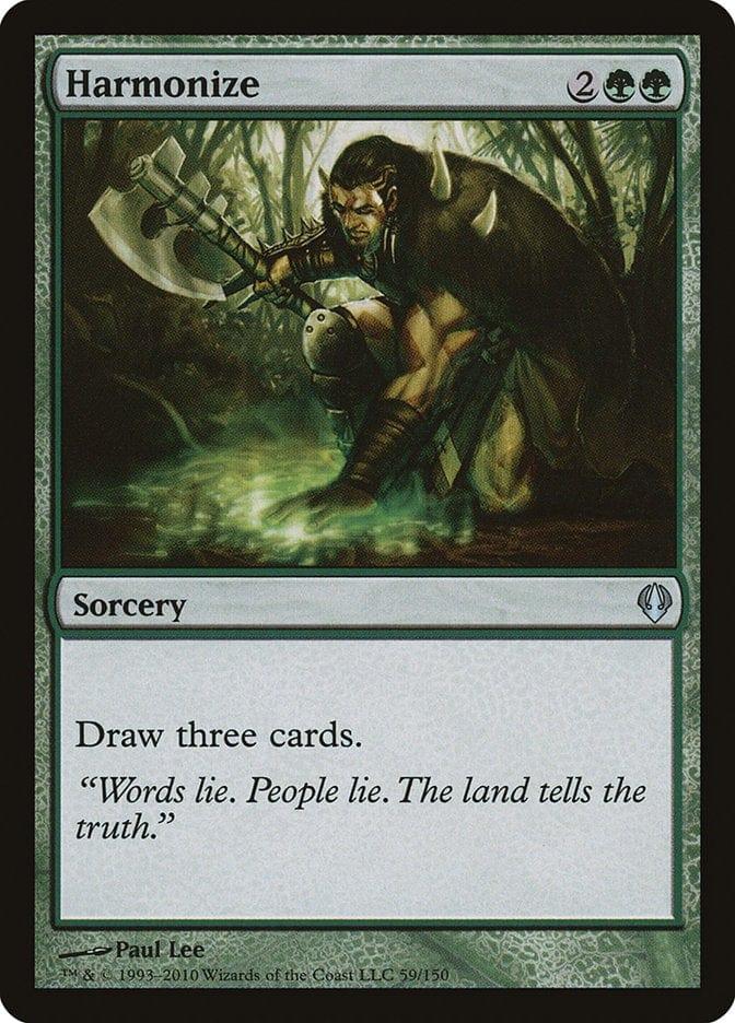 Magic: The Gathering MTG Single Harmonize [Archenemy]