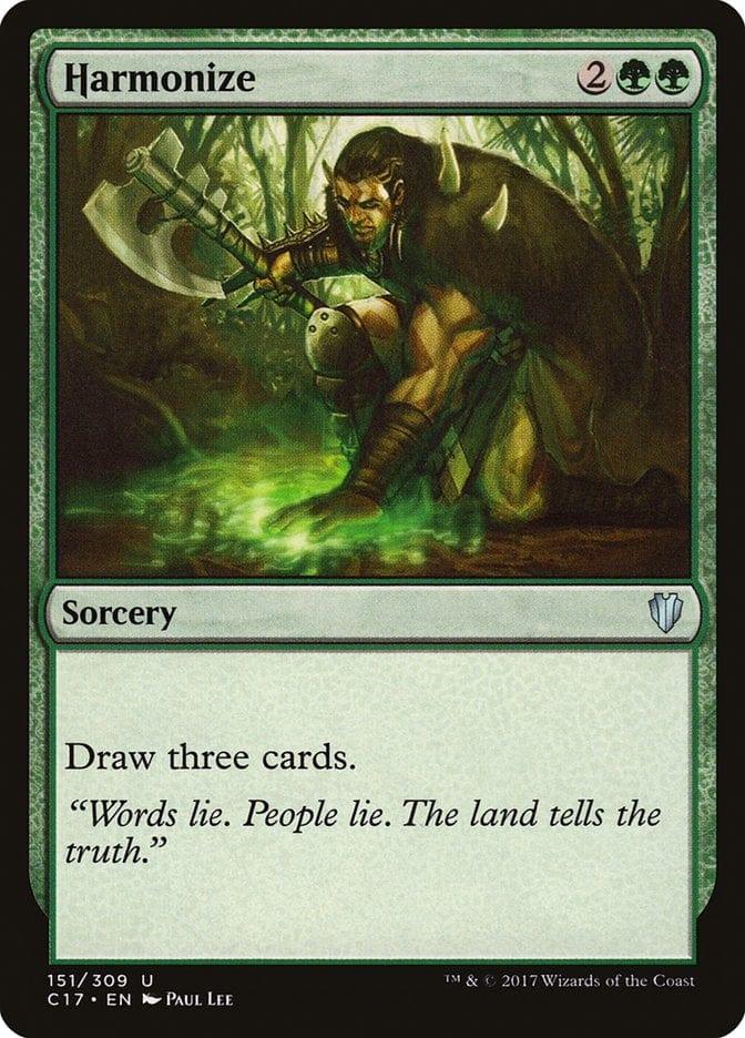 Magic: The Gathering MTG Single Harmonize [Commander 2017]