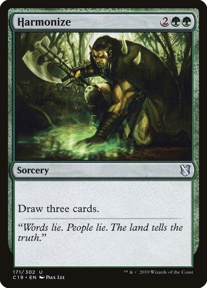 Magic: The Gathering MTG Single Harmonize [Commander 2019]