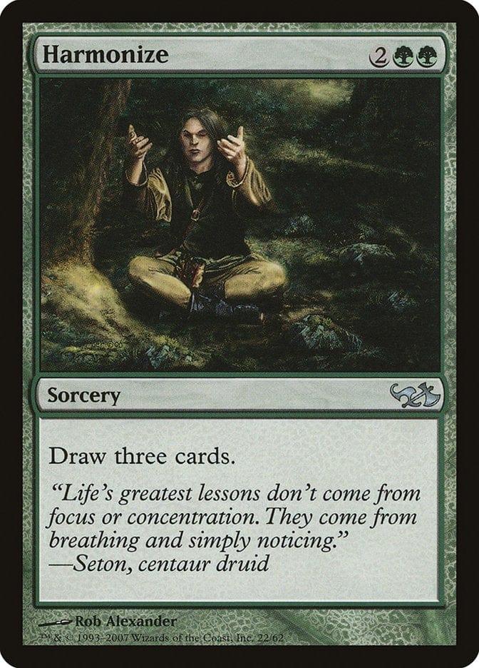Magic: The Gathering MTG Single Harmonize [Duel Decks: Elves vs. Goblins]