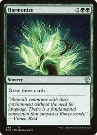 Magic: The Gathering MTG Single Harmonize [Zendikar Rising Commander]