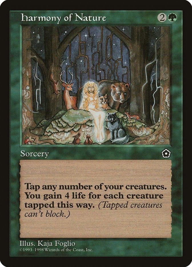 Magic: The Gathering MTG Single Harmony of Nature [Portal Second Age]