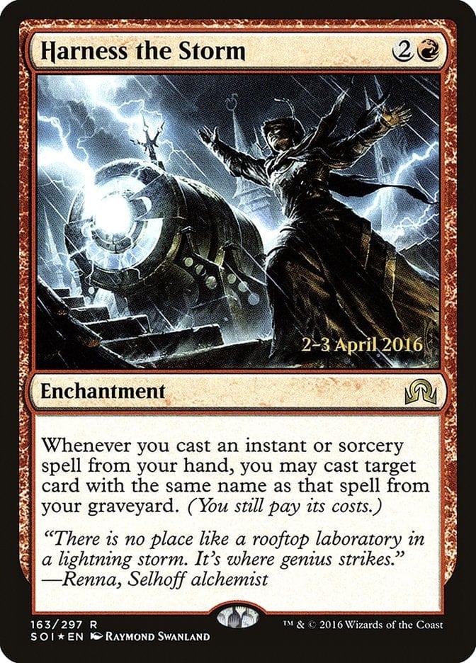 Magic: The Gathering MTG Single Harness the Storm [Shadows over Innistrad Prerelease Promos]