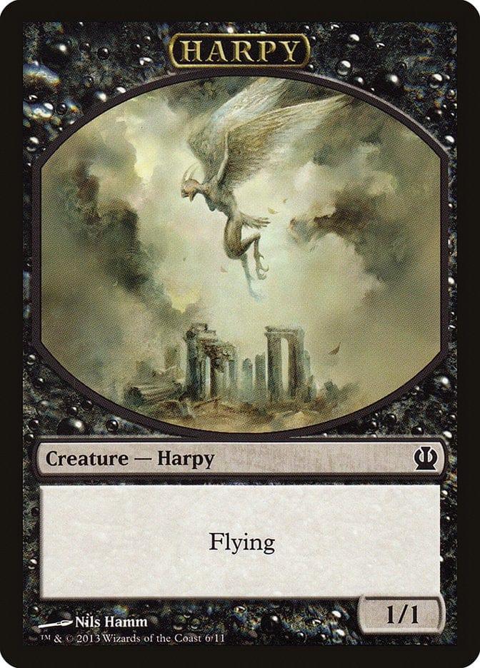 Magic: The Gathering MTG Single Harpy [Theros Tokens]