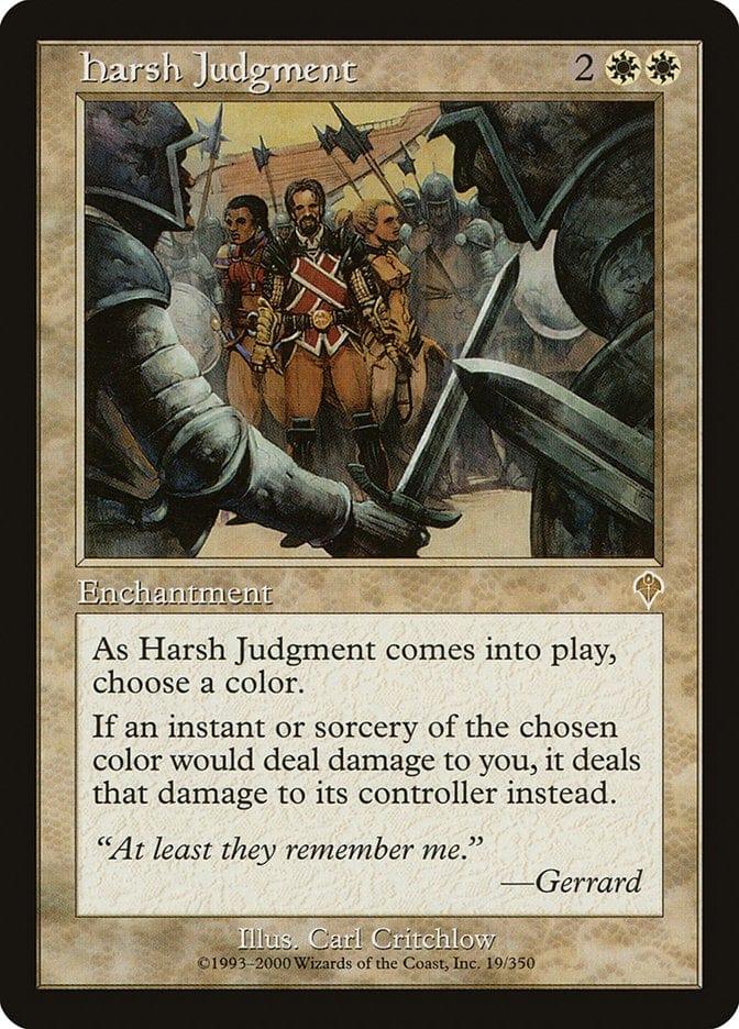 Magic: The Gathering MTG Single Harsh Judgment [Invasion]