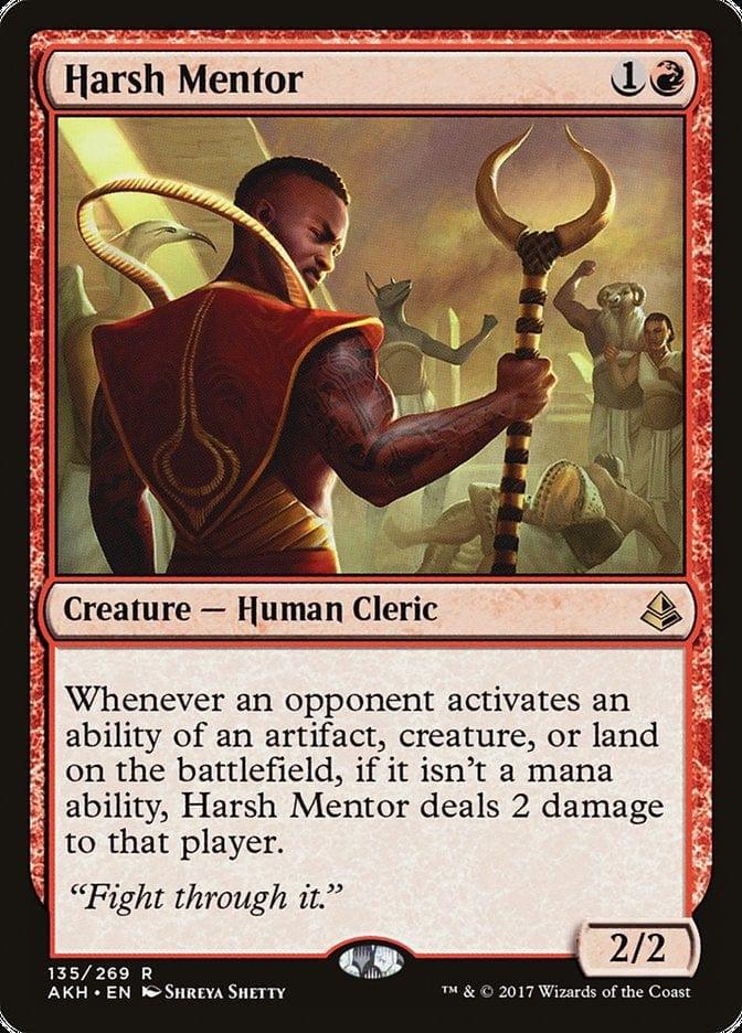 Magic: The Gathering MTG Single Harsh Mentor [Amonkhet]