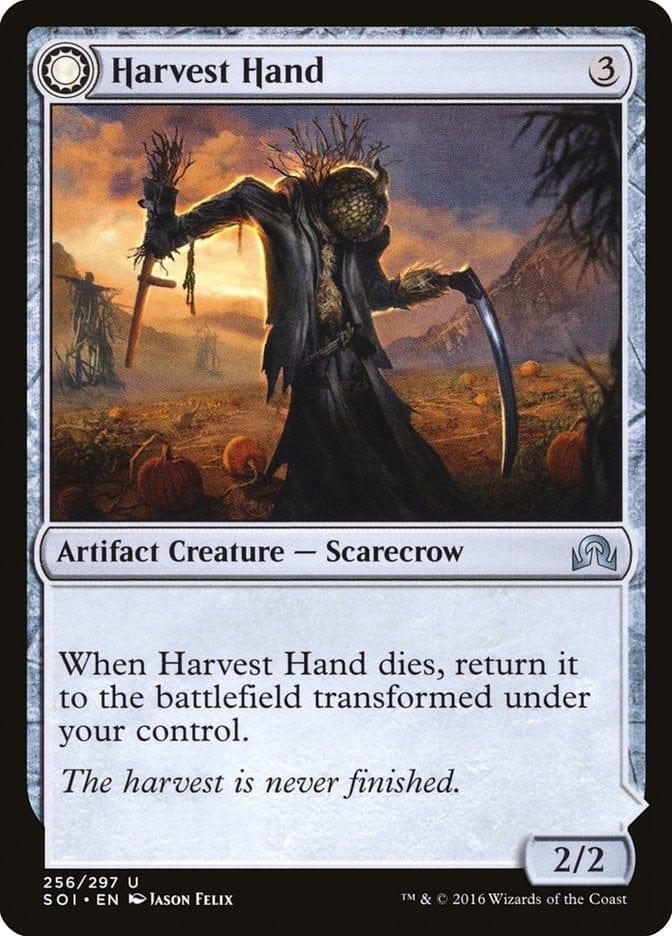 Magic: The Gathering MTG Single Harvest Hand // Scrounged Scythe [Shadows over Innistrad]