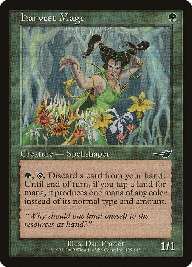 Magic: The Gathering MTG Single Harvest Mage [Nemesis]