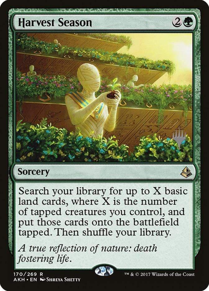 Magic: The Gathering MTG Single Harvest Season (Promo Pack) [Amonkhet Promos]