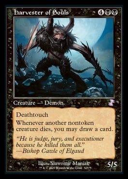 Magic: The Gathering MTG Single Harvester of Souls (Timeshifted) [Time Spiral Remastered]