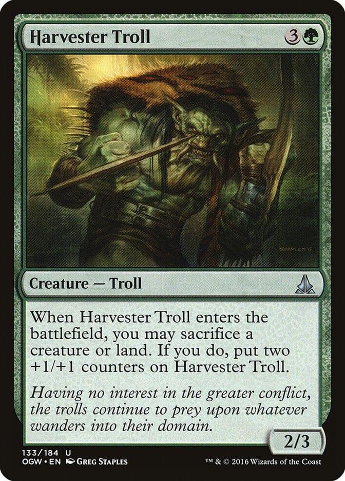 Magic: The Gathering MTG Single Harvester Troll [Oath of the Gatewatch]