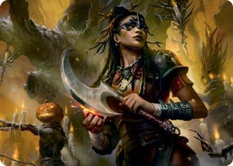 Magic: The Gathering MTG Single Harvesttide Sentry Art Card [Innistrad: Midnight Hunt Art Series]