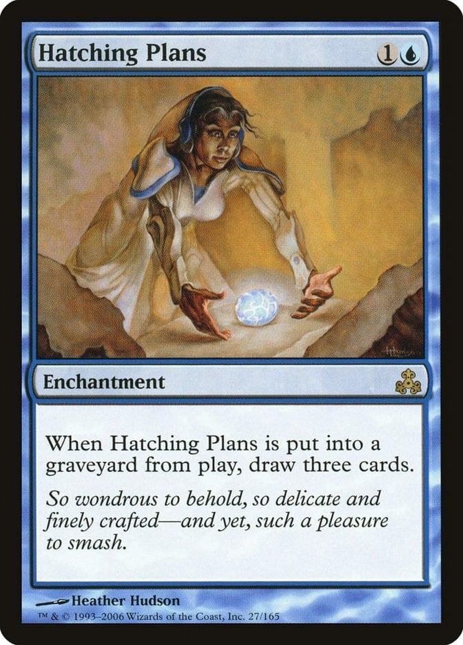 Magic: The Gathering MTG Single Hatching Plans [Guildpact]