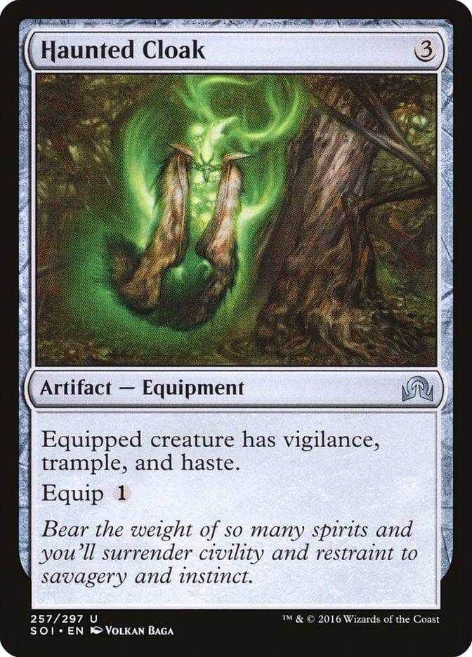 Magic: The Gathering MTG Single Haunted Cloak [Shadows over Innistrad]