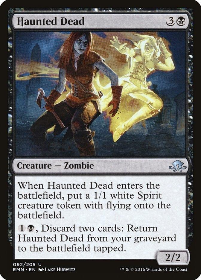 Magic: The Gathering MTG Single Haunted Dead [Eldritch Moon]
