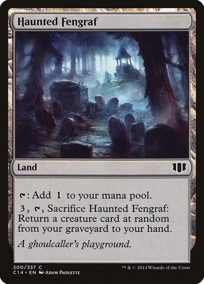 Magic: The Gathering MTG Single Haunted Fengraf [Commander 2014]