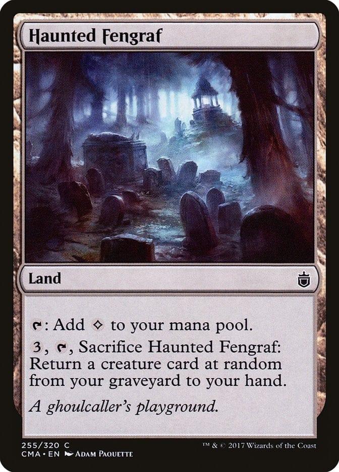 Magic: The Gathering MTG Single Haunted Fengraf [Commander Anthology]