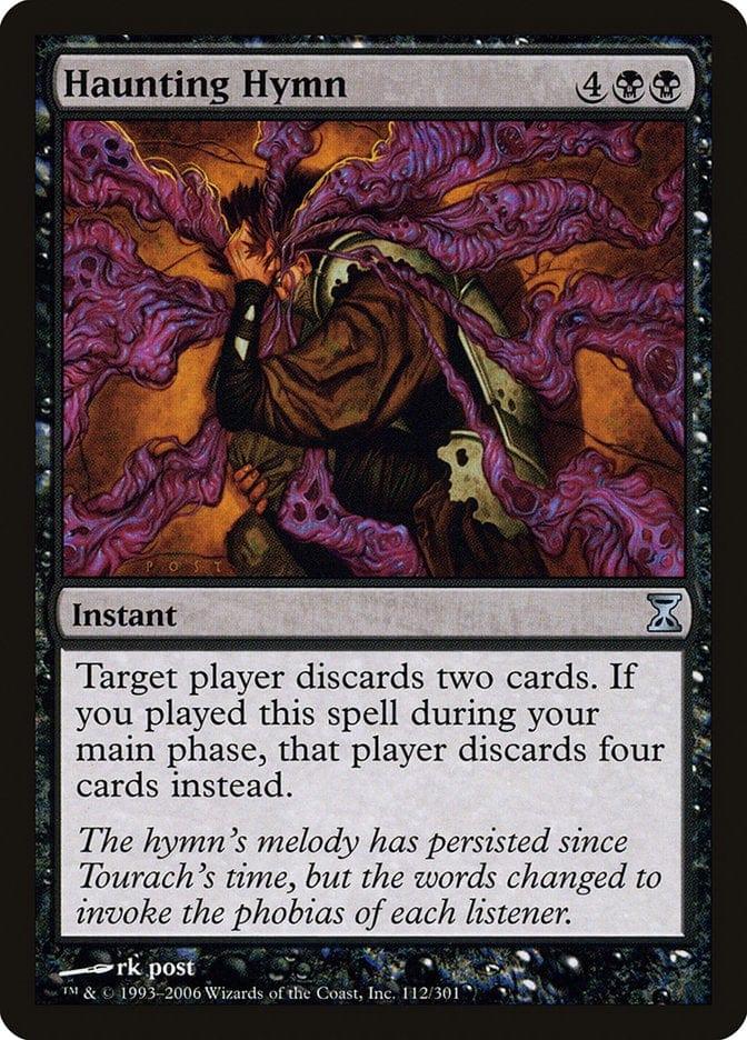 Magic: The Gathering MTG Single Haunting Hymn [Time Spiral]