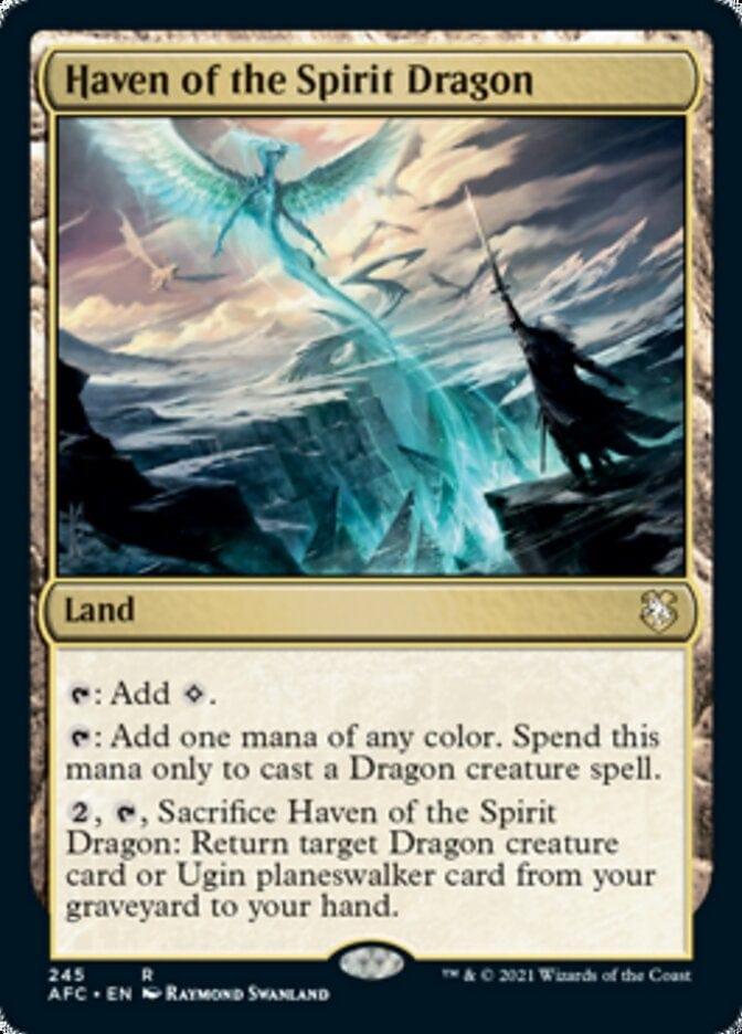 Magic: The Gathering MTG Single Haven of the Spirit Dragon [Dungeons & Dragons: Adventures in the Forgotten Realms Commander]