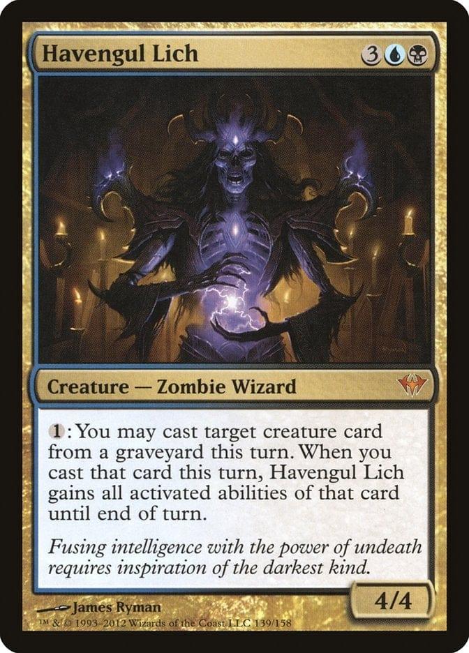 Magic: The Gathering MTG Single Havengul Lich [Dark Ascension]
