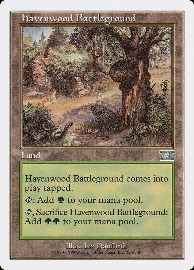 Magic: The Gathering MTG Single Havenwood Battleground [Classic Sixth Edition]