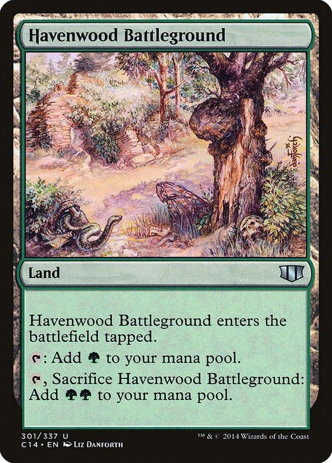 Magic: The Gathering MTG Single Havenwood Battleground [Commander 2014]