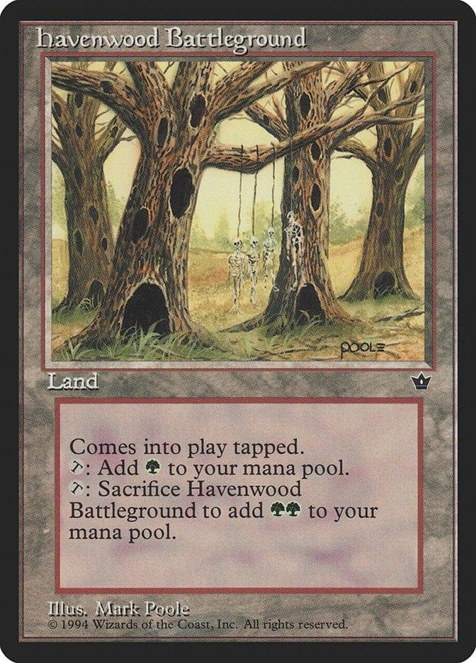 Magic: The Gathering MTG Single Havenwood Battleground [Fallen Empires]