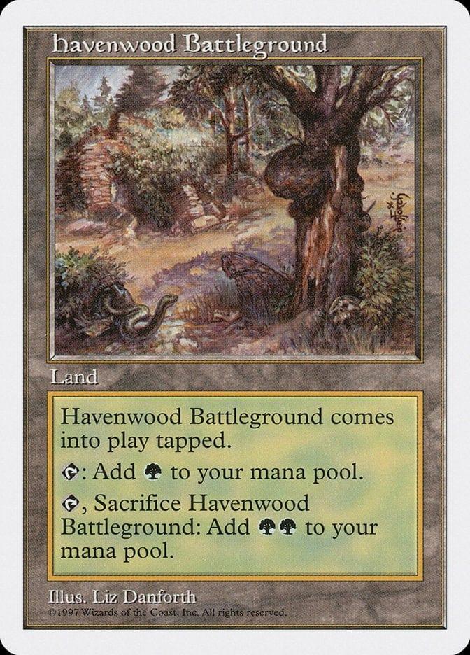 Magic: The Gathering MTG Single Havenwood Battleground [Fifth Edition]