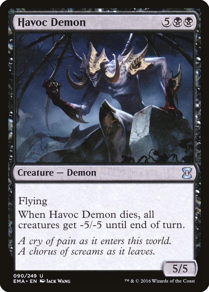 Magic: The Gathering MTG Single Havoc Demon [Eternal Masters]