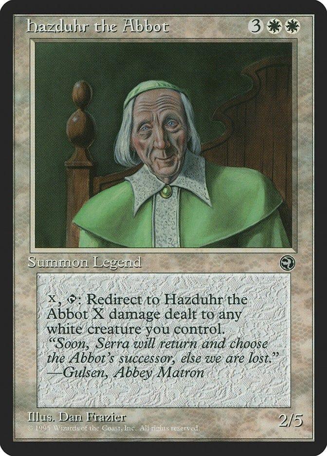 Magic: The Gathering MTG Single Hazduhr the Abbot [Homelands]