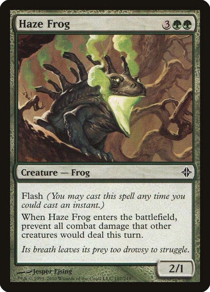 Magic: The Gathering MTG Single Haze Frog [Rise of the Eldrazi]