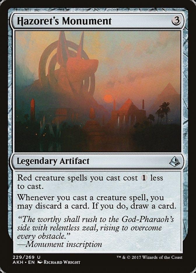 Magic: The Gathering MTG Single Hazoret's Monument [Amonkhet]