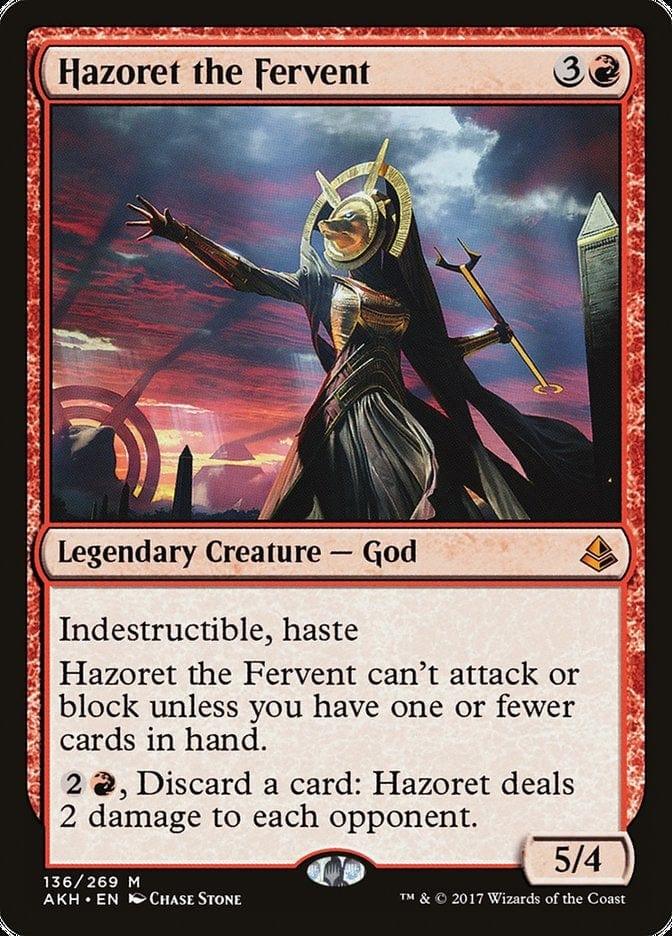 Magic: The Gathering MTG Single Hazoret the Fervent [Amonkhet]