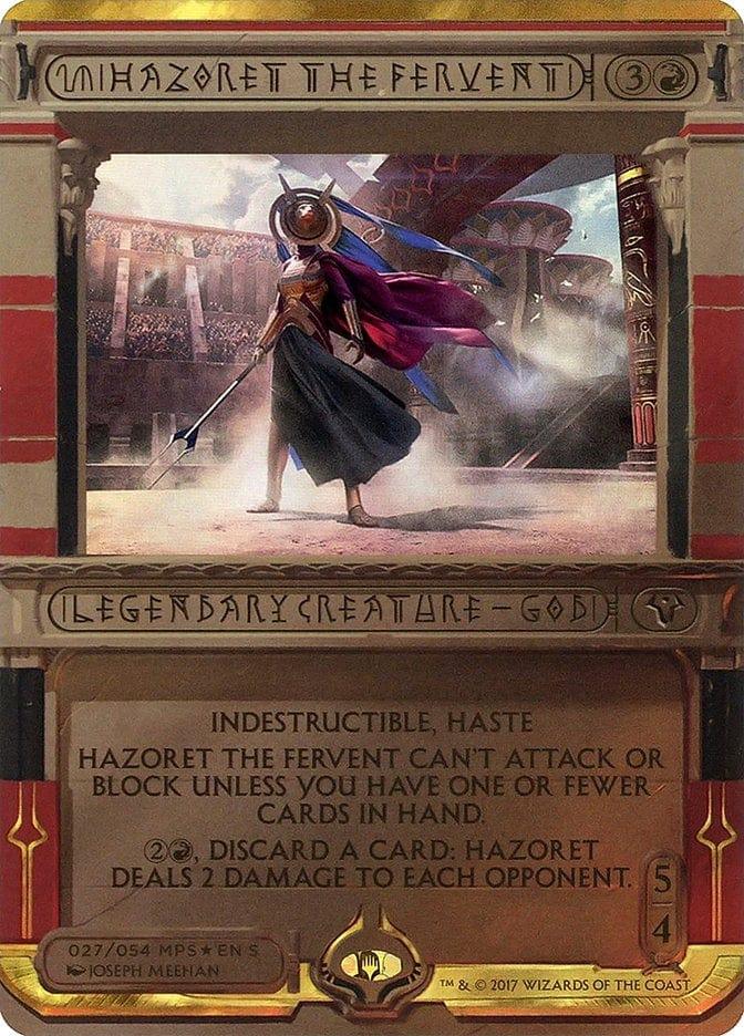 Magic: The Gathering MTG Single Hazoret the Fervent (Invocation) [Amonkhet Invocations]