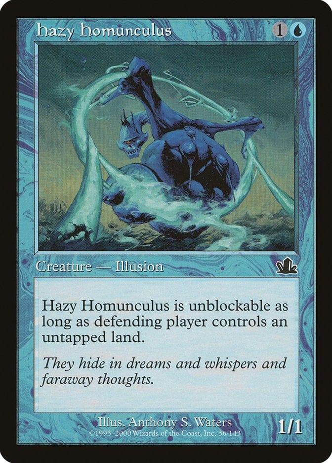 Magic: The Gathering MTG Single Hazy Homunculus [Prophecy]