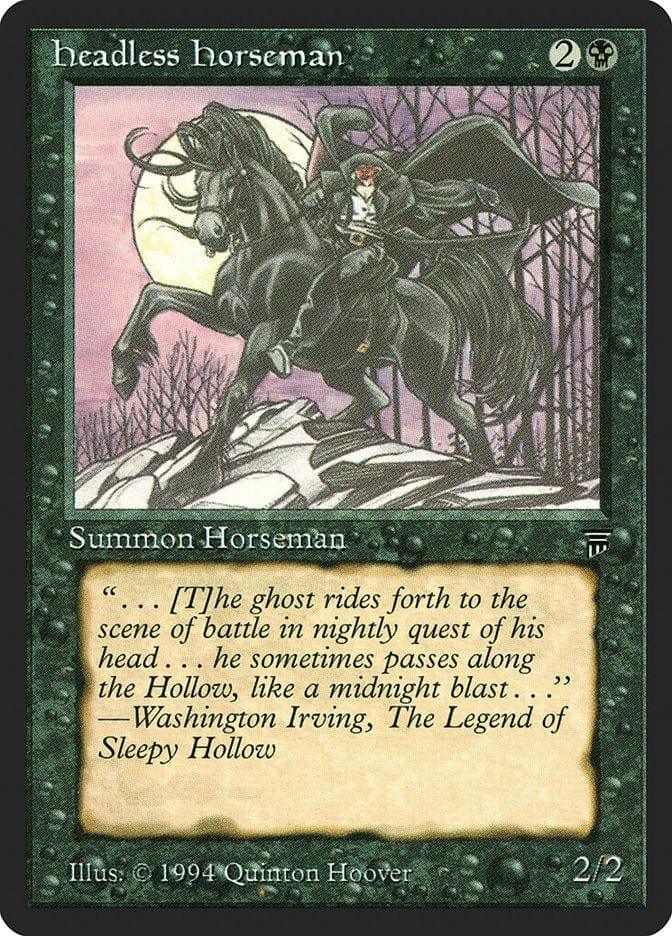 Magic: The Gathering MTG Single Headless Horseman [Legends]