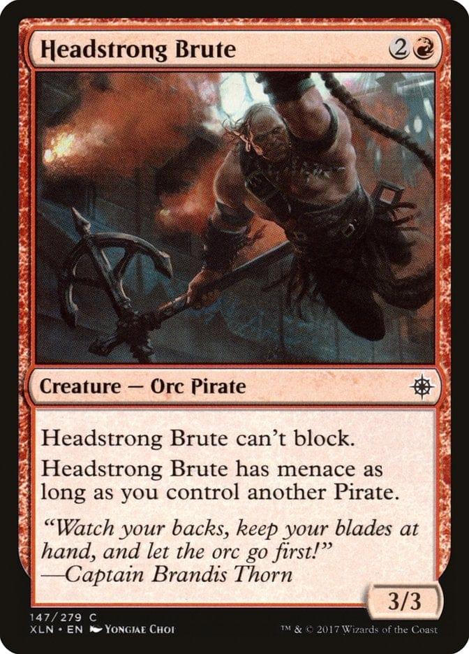 Magic: The Gathering MTG Single Headstrong Brute [Ixalan]