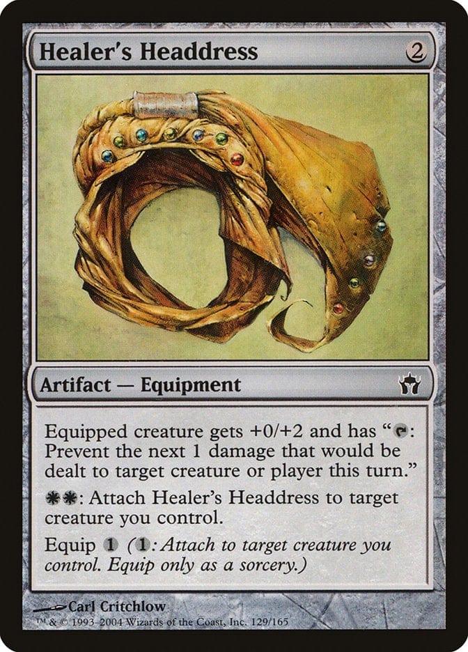 Magic: The Gathering MTG Single Healer's Headdress [Fifth Dawn]