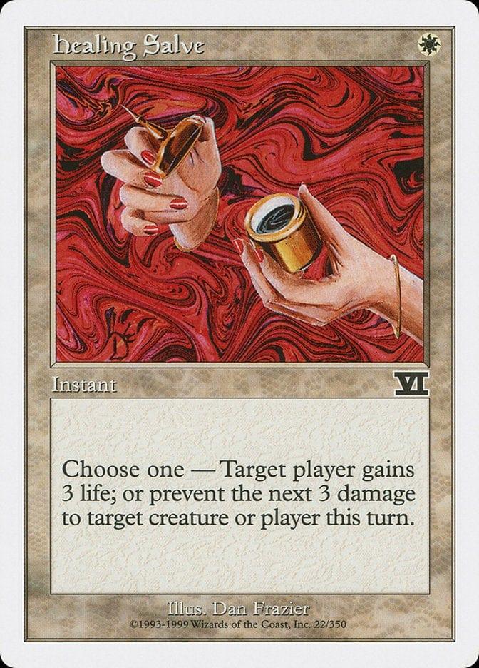 Magic: The Gathering MTG Single Healing Salve [Classic Sixth Edition]