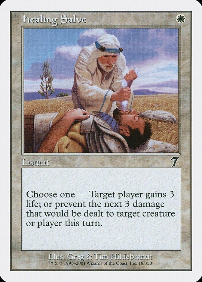 Magic: The Gathering MTG Single Healing Salve [Seventh Edition]