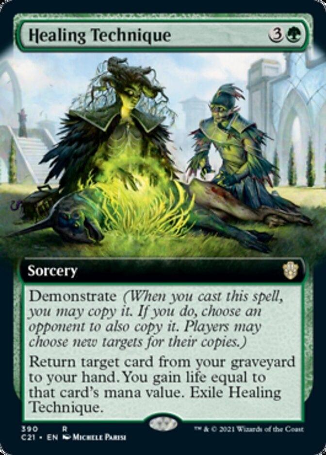 Magic: The Gathering MTG Single Healing Technique (Extended) [Commander 2021]