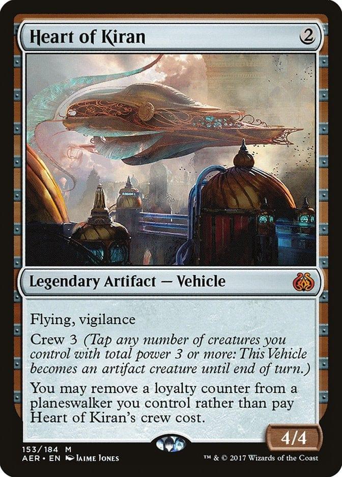 Magic: The Gathering MTG Single Heart of Kiran [Aether Revolt]
