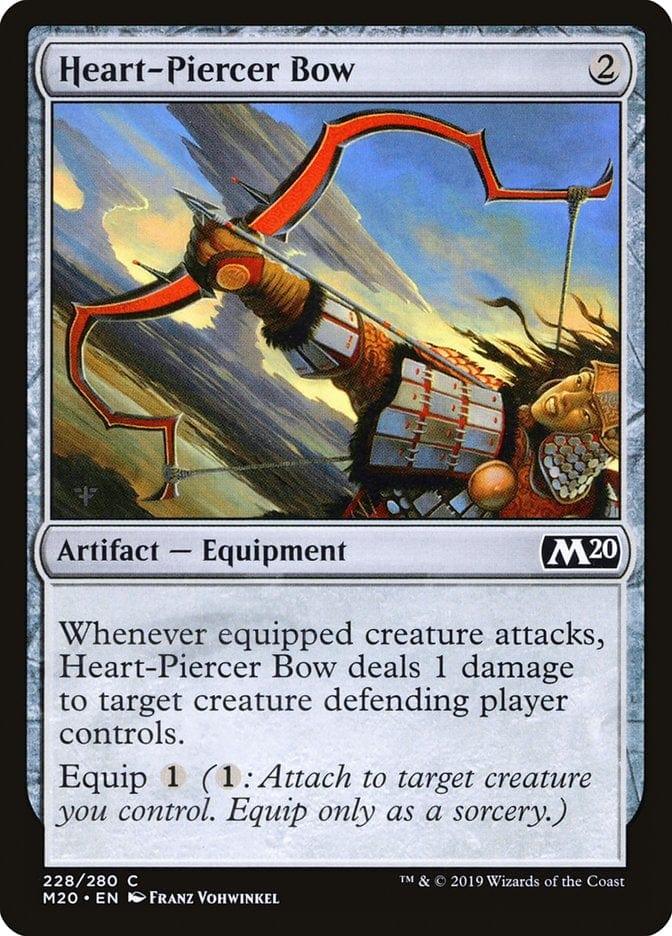 Magic: The Gathering MTG Single Heart-Piercer Bow [Core Set 2020]