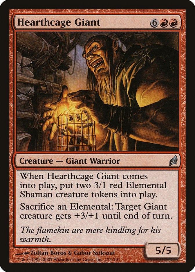 Magic: The Gathering MTG Single Hearthcage Giant [Lorwyn]